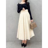 フサフサジャカードフレアスカート | dazzlin | 詳細画像18