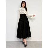 フサフサジャカードフレアスカート | dazzlin | 詳細画像22