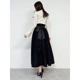 フサフサジャカードフレアスカート | dazzlin | 詳細画像23