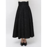 フサフサジャカードフレアスカート | dazzlin | 詳細画像28