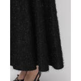 フサフサジャカードフレアスカート | dazzlin | 詳細画像32