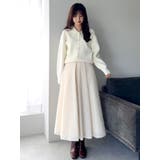 フサフサジャカードフレアスカート | dazzlin | 詳細画像39