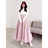 フサフサジャカードフレアスカート | dazzlin | 詳細画像4