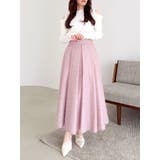 フサフサジャカードフレアスカート | dazzlin | 詳細画像5