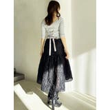 ドットジャカードイレヘムスカート | dazzlin | 詳細画像28