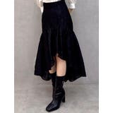 ドットジャカードイレヘムスカート | dazzlin | 詳細画像32