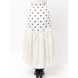 ドットジャカードイレヘムスカート | dazzlin | 詳細画像35