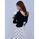 ドットジャカードイレヘムスカート | dazzlin | 詳細画像7