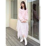 ヘムティアードチュールスカート | dazzlin | 詳細画像13