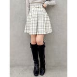 ビットマークフレアミニスカート | dazzlin | 詳細画像1 