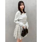 ビットマークフレアミニスカート | dazzlin | 詳細画像15 