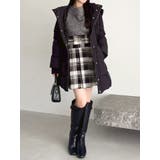 ビットマークフレアミニスカート | dazzlin | 詳細画像36 