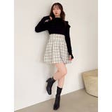 ビットマークフレアミニスカート | dazzlin | 詳細画像42 