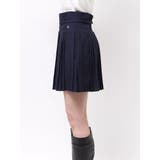 【POLO BCSコラボ】ベルトツキハイウエストプリーツミニスカート | dazzlin | 詳細画像31 