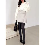 【久間田琳加コラボ】ビッグベルトコンパクトミニスカート | dazzlin | 詳細画像18 