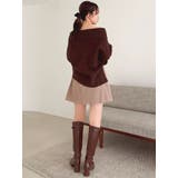 【久間田琳加コラボ】ビッグベルトコンパクトミニスカート | dazzlin | 詳細画像46 