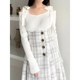 サイドプリーツトレンチコルセットスカート | dazzlin | 詳細画像14 