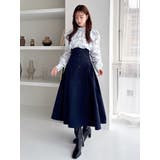 サイドプリーツトレンチコルセットスカート | dazzlin | 詳細画像24 