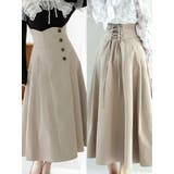 サイドプリーツトレンチコルセットスカート | dazzlin | 詳細画像5 