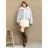 ニットプリーツミニスカート | dazzlin | 詳細画像10 