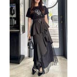 【追加生産分/新色追加】アシメプリーツマーメイドスカート | dazzlin | 詳細画像13 