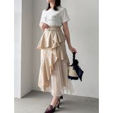 【追加生産分/新色追加】アシメプリーツマーメイドスカート | dazzlin | 詳細画像26 