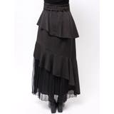 【追加生産分/新色追加】アシメプリーツマーメイドスカート | dazzlin | 詳細画像34 