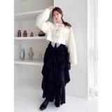 ランダムドレープタックスカート | dazzlin | 詳細画像10 