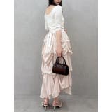 ランダムドレープタックスカート | dazzlin | 詳細画像15 