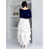 ランダムドレープタックスカート | dazzlin | 詳細画像8 