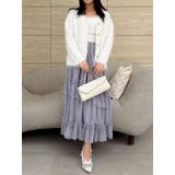 【WEB限定】チュールフリルティアードスカート | dazzlin | 詳細画像17 