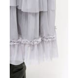 【WEB限定】チュールフリルティアードスカート | dazzlin | 詳細画像22 