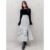 【再生産/新色追加】バックレースアップアシメマーメイドスカート | dazzlin | 詳細画像17 