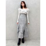 【再生産/新色追加】バックレースアップアシメマーメイドスカート | dazzlin | 詳細画像19 