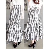 【再生産/新色追加】バックレースアップアシメマーメイドスカート | dazzlin | 詳細画像2 