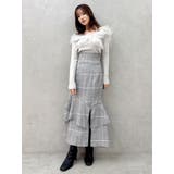 【再生産/新色追加】バックレースアップアシメマーメイドスカート | dazzlin | 詳細画像21 