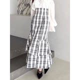 ライトミックス | 【再生産/新色追加】バックレースアップアシメマーメイドスカート | dazzlin