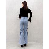 バックリボンフルイドパンツ | dazzlin | 詳細画像11 