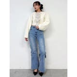 バックリボンフルイドパンツ | dazzlin | 詳細画像25 