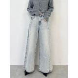 スイッチングワイドデニムパンツ | dazzlin | 詳細画像10 