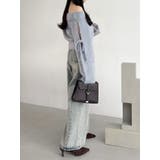 スイッチングワイドデニムパンツ | dazzlin | 詳細画像42 