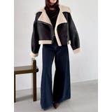 スイッチングワイドデニムパンツ | dazzlin | 詳細画像48 