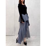 カーデカスケードトップス | dazzlin | 詳細画像3