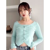 カーデカスケードトップス | dazzlin | 詳細画像36