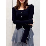 カーデカスケードトップス | dazzlin | 詳細画像6