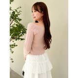 ミニケーブルスクエアニットトップス | dazzlin | 詳細画像21 