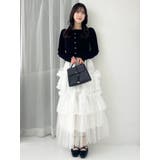 ミニケーブルスクエアニットトップス | dazzlin | 詳細画像41 