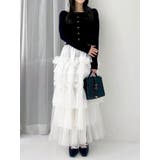 ミニケーブルスクエアニットトップス | dazzlin | 詳細画像44 