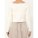 ミニケーブルスクエアニットトップス | dazzlin | 詳細画像47 