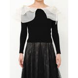 アームリボンリブプルオーバー | dazzlin | 詳細画像26